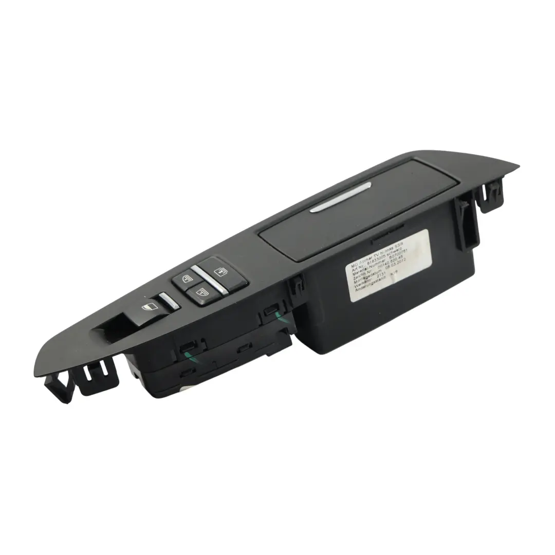 BMW F02 Tür Karte Fenster Sonne Roller Control Panel Hinten Links - SKU 9153397 - Teilenummer 9153397
