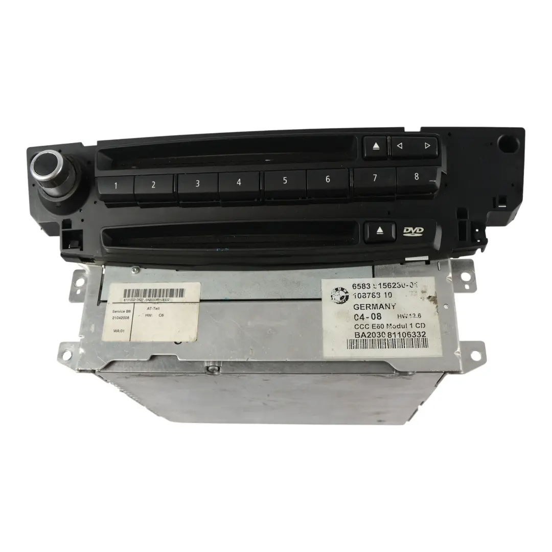 Professional CCC CD Navi System FUNKTIONIERT NICHT für BMW E60 E61 E63 E64 mit Teilenummer 9156230 BMW E60 E61 E63 E64 Professional CCC CD Navi System FUNKTIONIERT NICHT - SKU 9156230-1 - Teilenummer 9156230