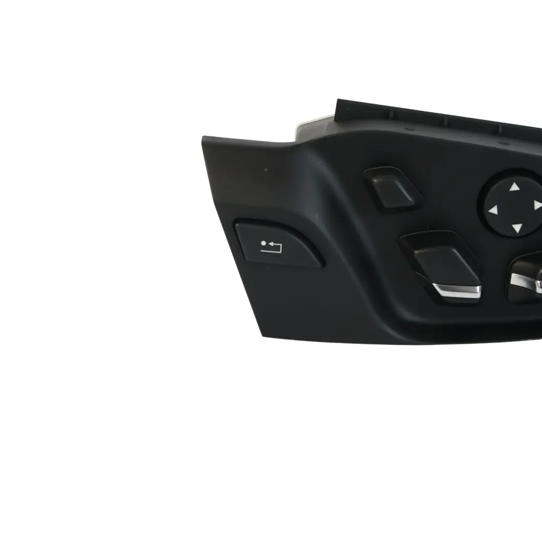 BMW F01 F02 Rear Comfort Seat Adjustment Control Switch Panel Right O/S - SKU RHD-9163881 - Part number 9163881