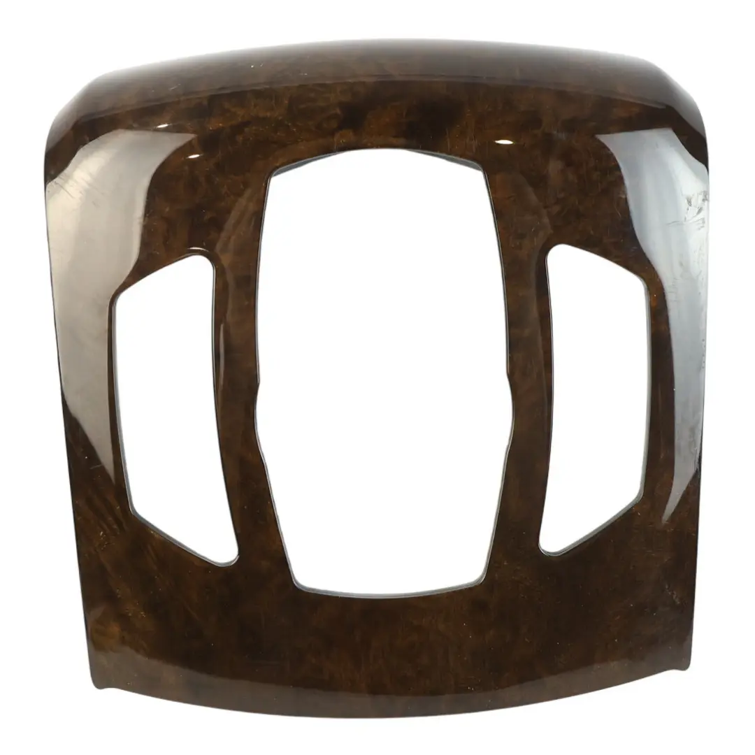 BMW F01 F02 Mittelkonsolenverkleidung iDrive Abdeckung Holz Nussbaum - SKU 9164596 - Teilenummer 9164596