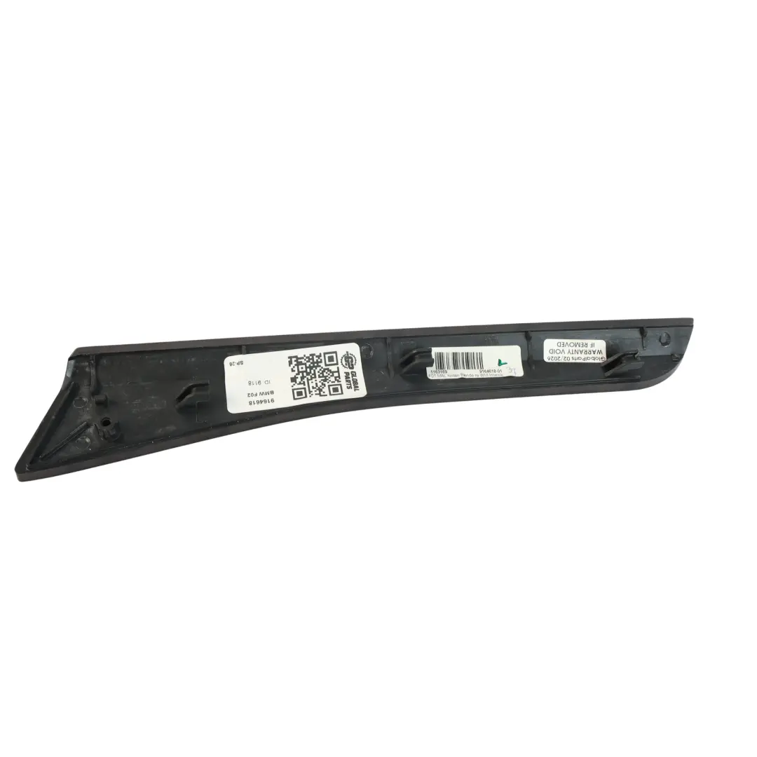 Consola Central Recorte Tapa Derecha Madera Nogal para BMW F01 F02 con número de pieza 9164618 BMW F01 F02 Consola Central Recorte Tapa Derecha Madera Nogal - SKU 9164618 - Número de pieza 9164618