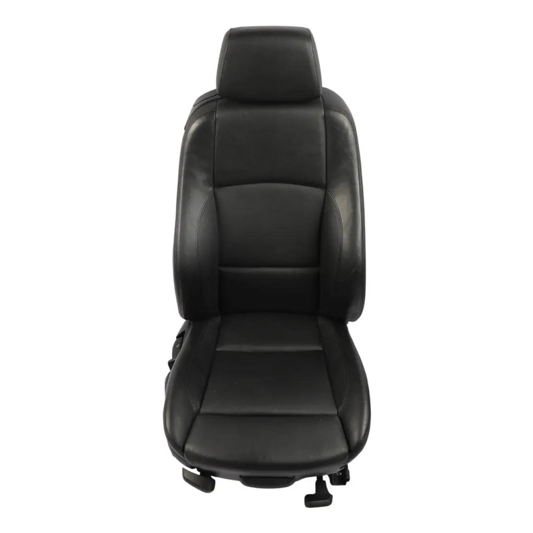  Front Seat BMW E81 E82 Right O/S Heated M Sport Black Schwarz Leather Boston - SKU 9164936-1 - Part number 9164936