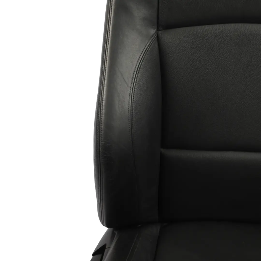  Front Seat BMW E81 E82 Right O/S Heated M Sport Black Schwarz Leather Boston - SKU 9164936-1 - Part number 9164936