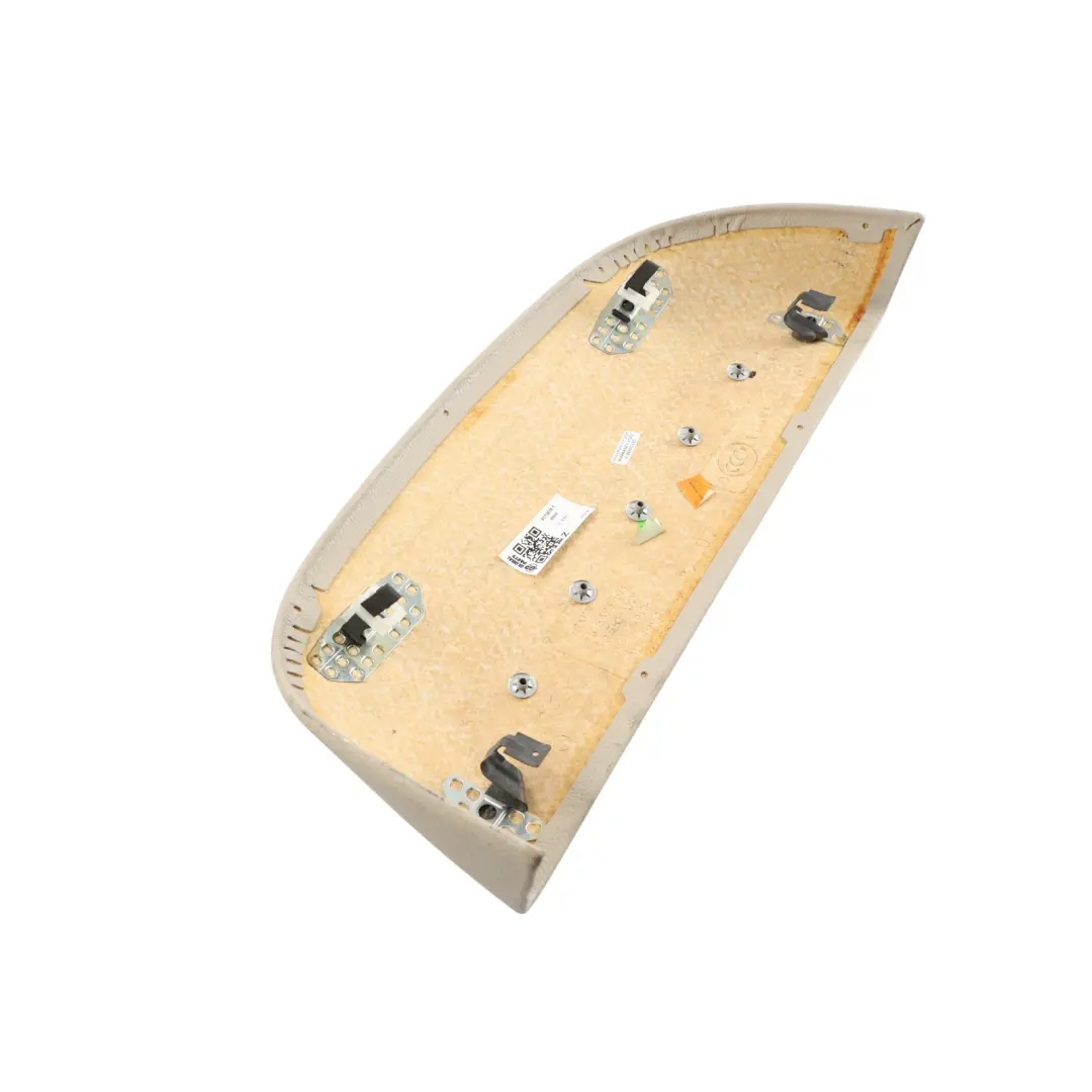 BMW F01 F02 F03 F10 F11 Front Seat Cover Upper Rear Panel Comfort Oyster - SKU 9173678-1 - Part number 9173678