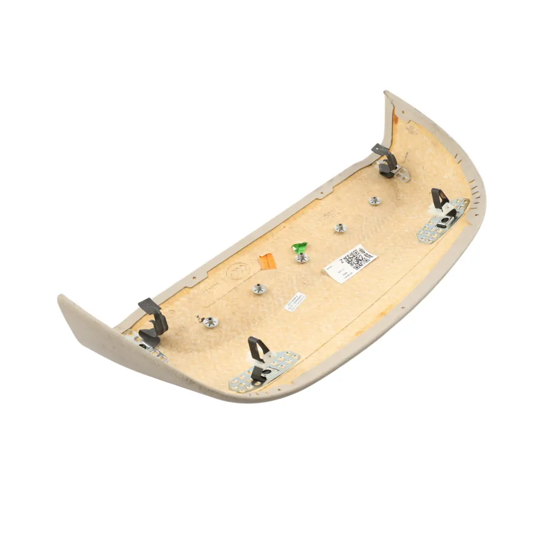 BMW F01 F02 F03 F10 F11 Front Seat Cover Upper Rear Panel Comfort Oyster - SKU 9173678-1 - Part number 9173678