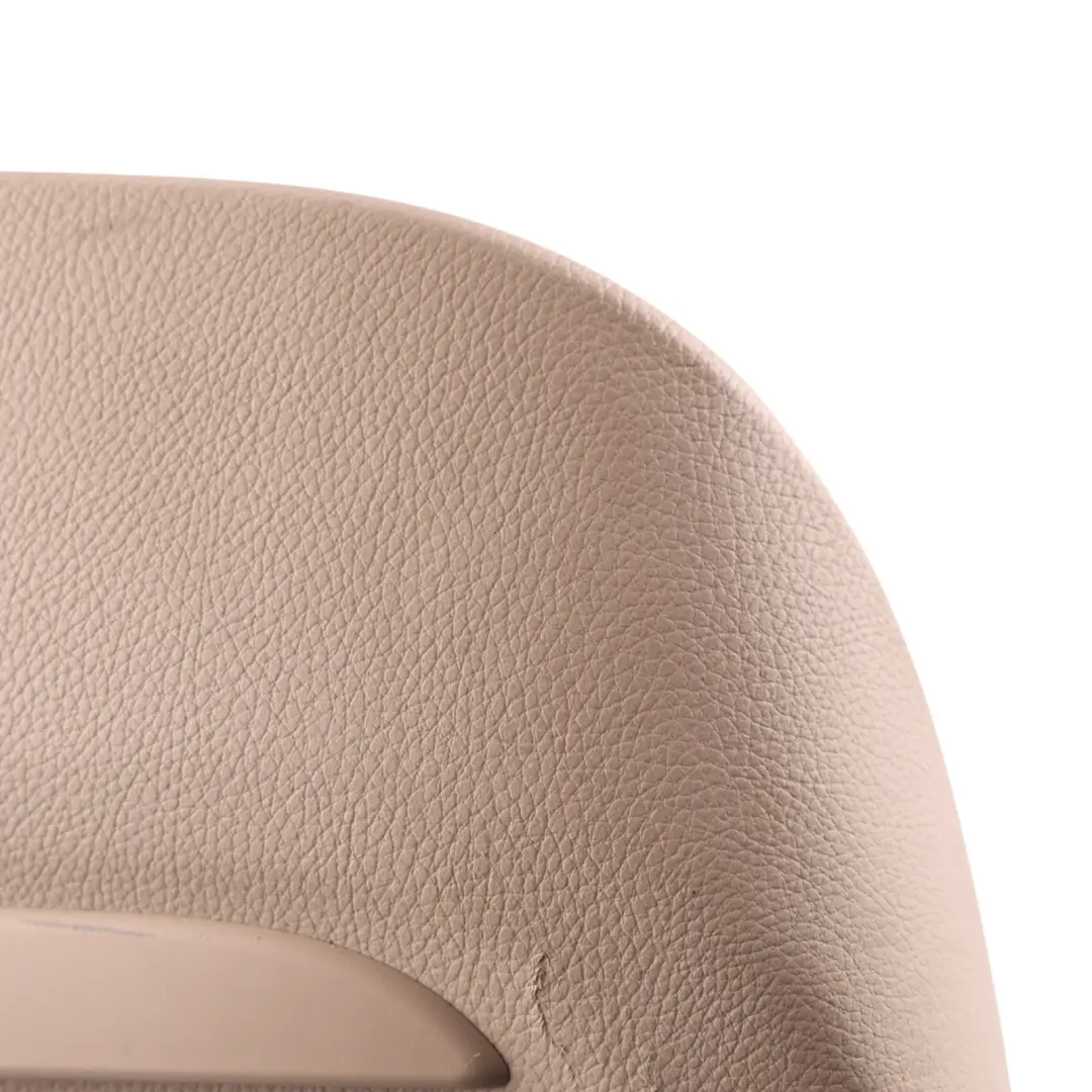 BMW F01 F02 F03 F10 F11 Front Seat Cover Upper Rear Panel Comfort Oyster - SKU 9173678-1 - Part number 9173678