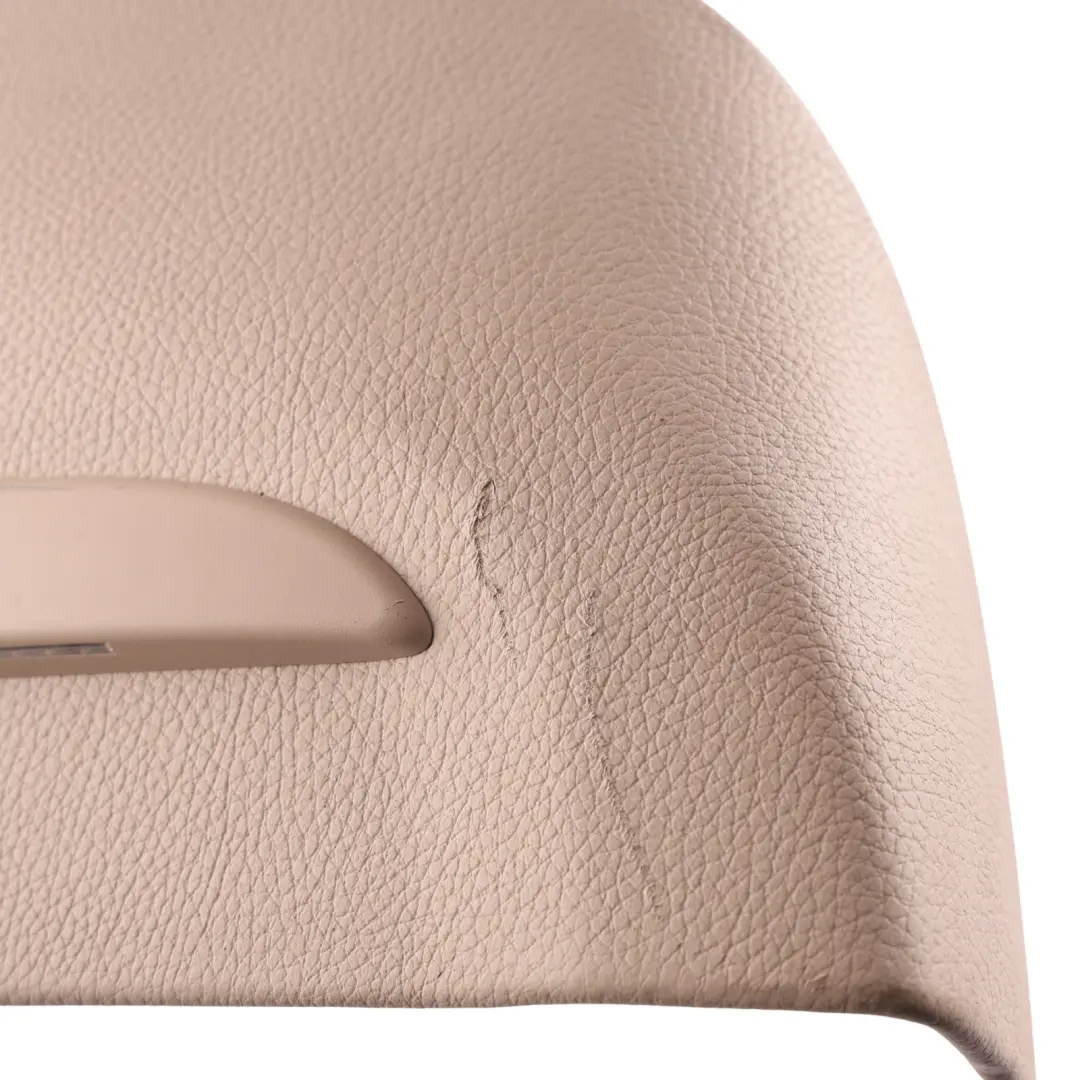 BMW F01 F02 F03 F10 F11 Front Seat Cover Upper Rear Panel Comfort Oyster - SKU 9173678-1 - Part number 9173678