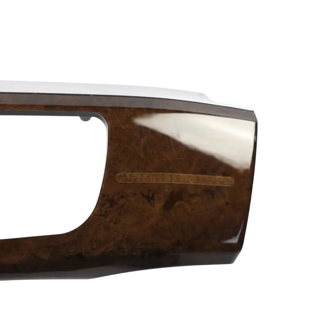 BMW F01 F02 Console Dashboard Cover Trim Ashtray Nutwood SET KIT - SKU RHD-9173886-1 - Part number 9173886