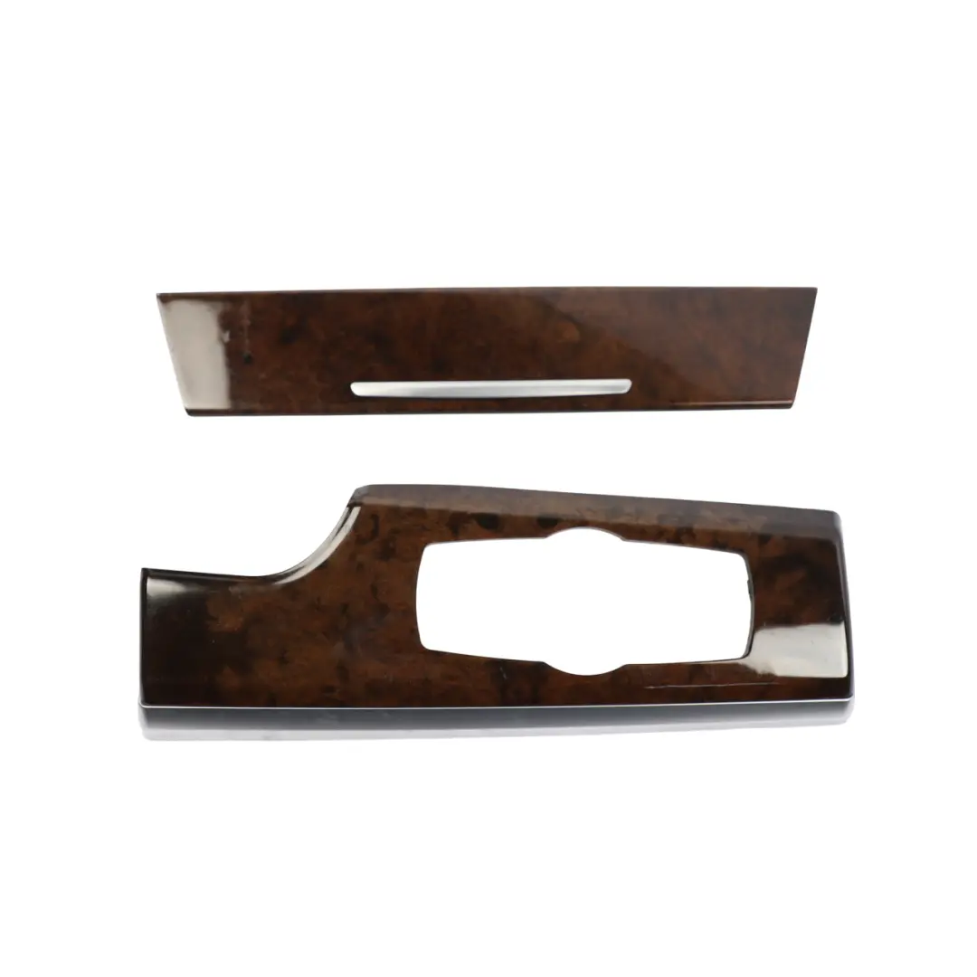 Console Dashboard Cover Trim Ashtray Nutwood SET KIT to BMW F01 F02 with Part number 9173886 BMW F01 F02 Console Dashboard Cover Trim Ashtray Nutwood SET KIT - SKU RHD-9173886-1 - Part number 9173886