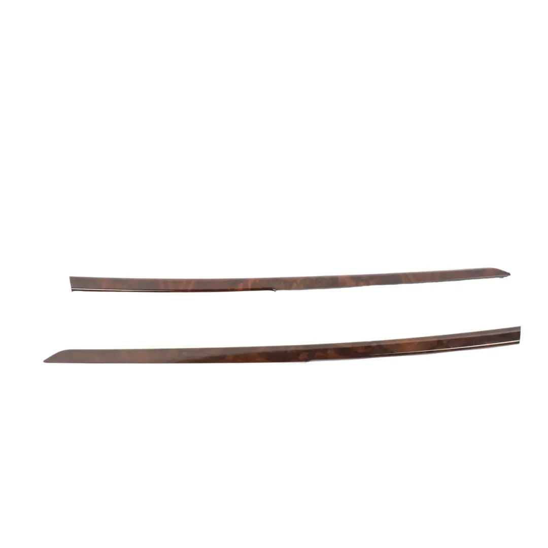 BMW F01 F02 Console Dashboard Cover Trim Ashtray Nutwood SET KIT - SKU RHD-9173886-1 - Part number 9173886