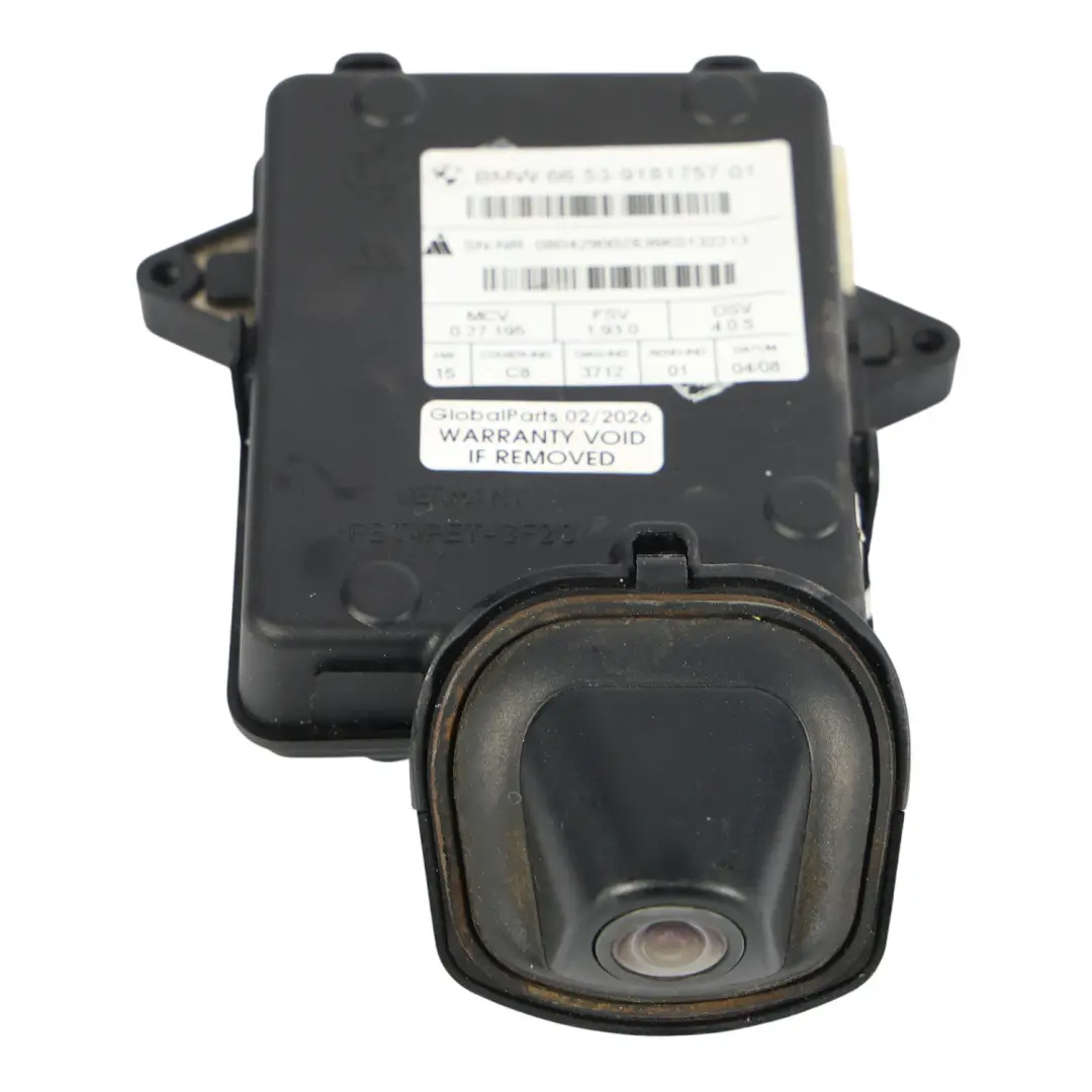 BMW X5 X6 E70 E71 Kamera Cofania Bagażnika Tył - SKU 9181757 - Numer Części 9181757