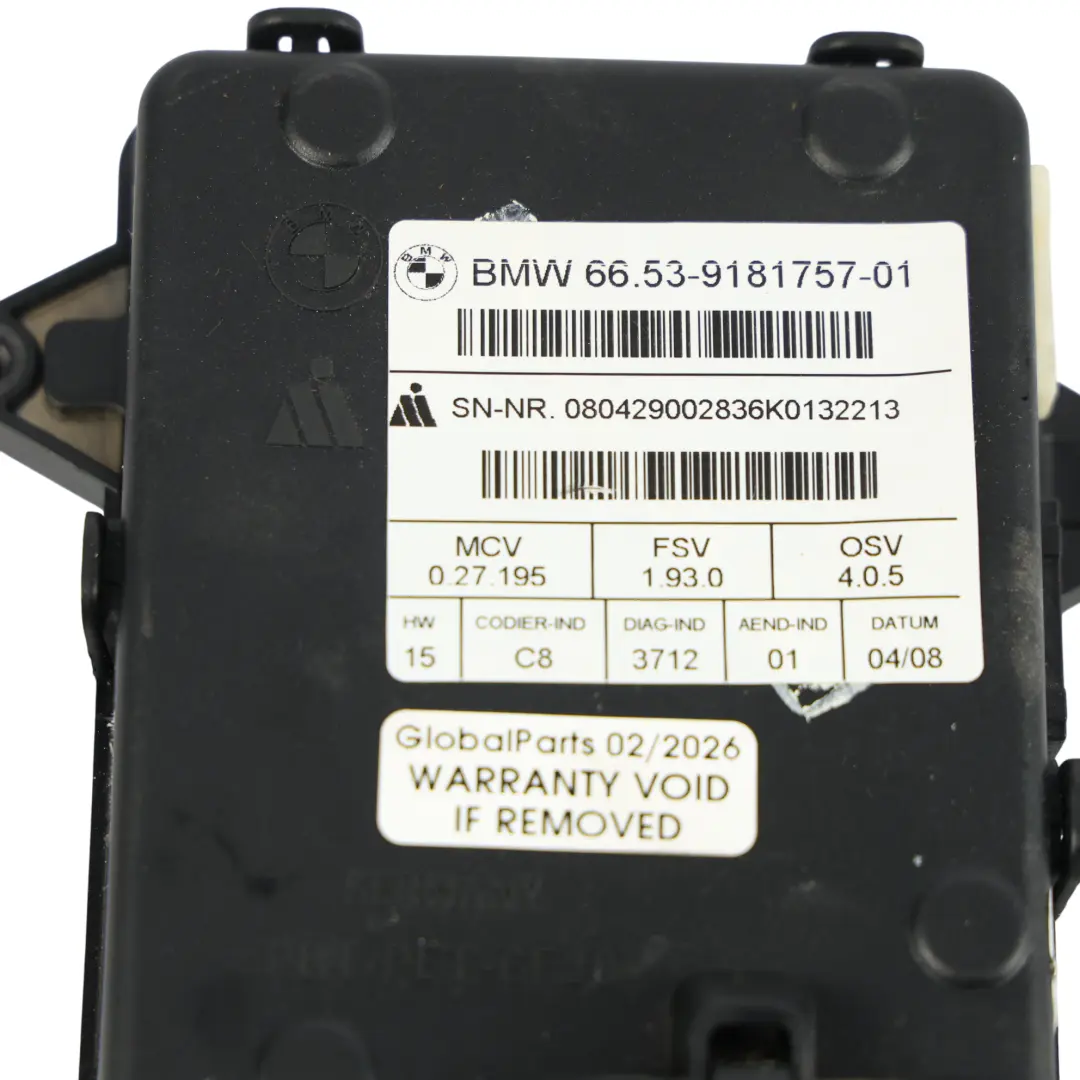 BMW X5 X6 Serie E70 E71 Telecamera di retromarcia posteriore - SKU 9181757 - Numero di parte 9181757