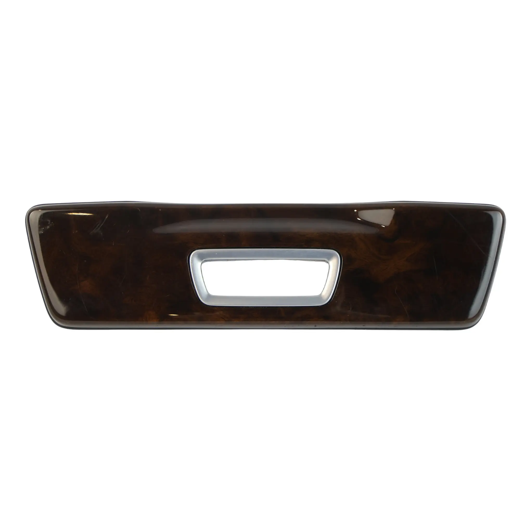 BMW X5 E53 Console Centrale Portabicchieri Posteriore Striscia Legno 9181853