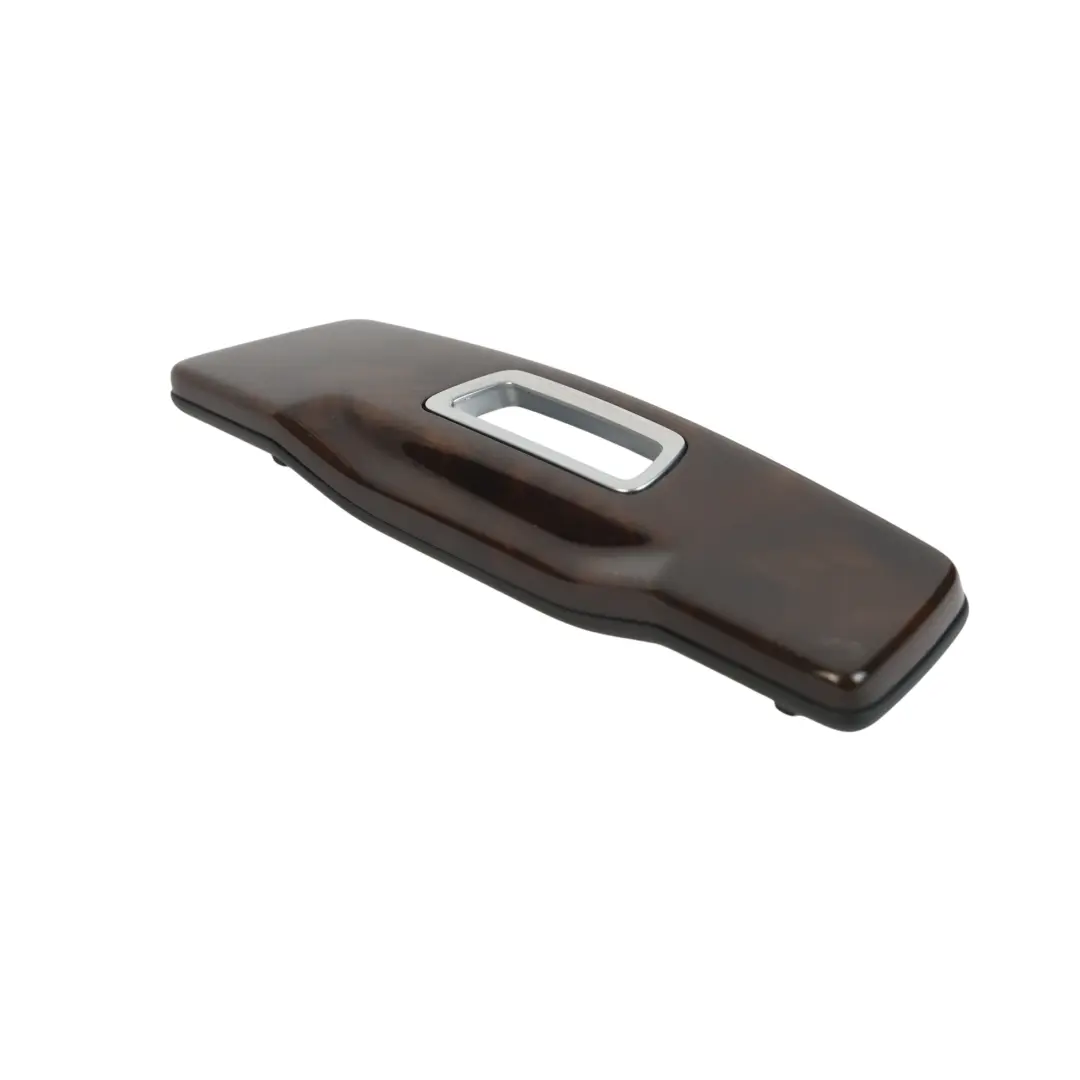 Consola Central Trasera Portavasos Bandeja Listón Madera para BMW X5 E53 con número de pieza 9181853 BMW X5 E53 Consola Central Trasera Portavasos Bandeja Listón Madera - SKU 9181853 - Número de pieza 9181853