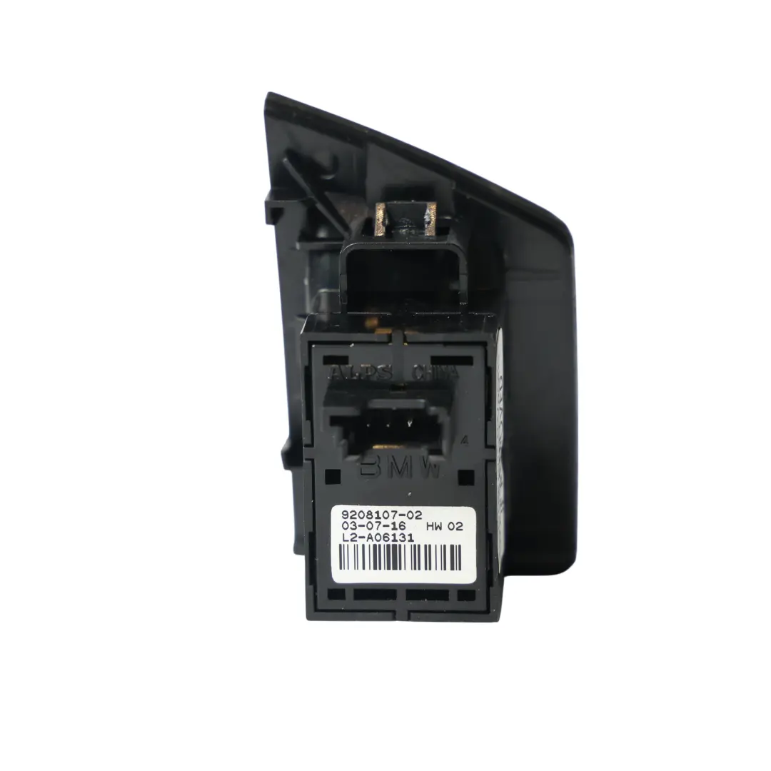 BMW F10 F11 Window Switch Button Frame Trim Lifter Black Rear Left N/S - SKU 9183547 - Part number 9183547