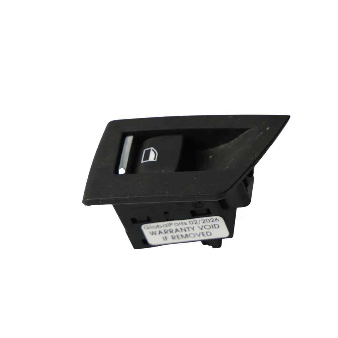 Botón Interruptor Marco Elevador Negro Trasero Derecho para BMW F10 F11 con número de pieza 9183548 BMW F10 F11 Botón Interruptor Marco Elevador Negro Trasero Derecho - SKU 9183548 - Número de pieza 9183548