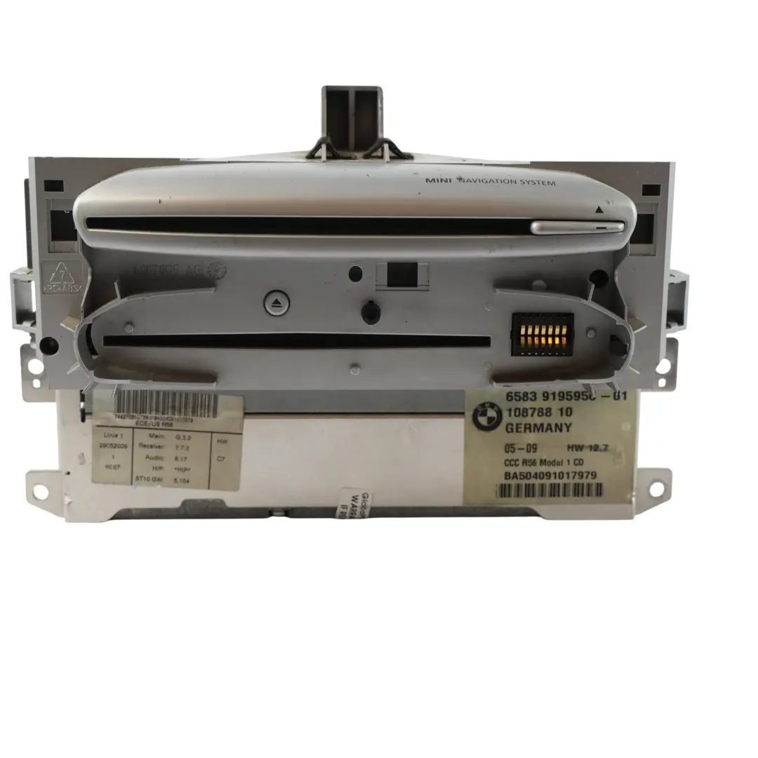 Mini Cooper R55 R56 R57 CCC Navigation Navi Sat Nav Hauptgerät - SKU 9195956-1 - Teilenummer 9195956