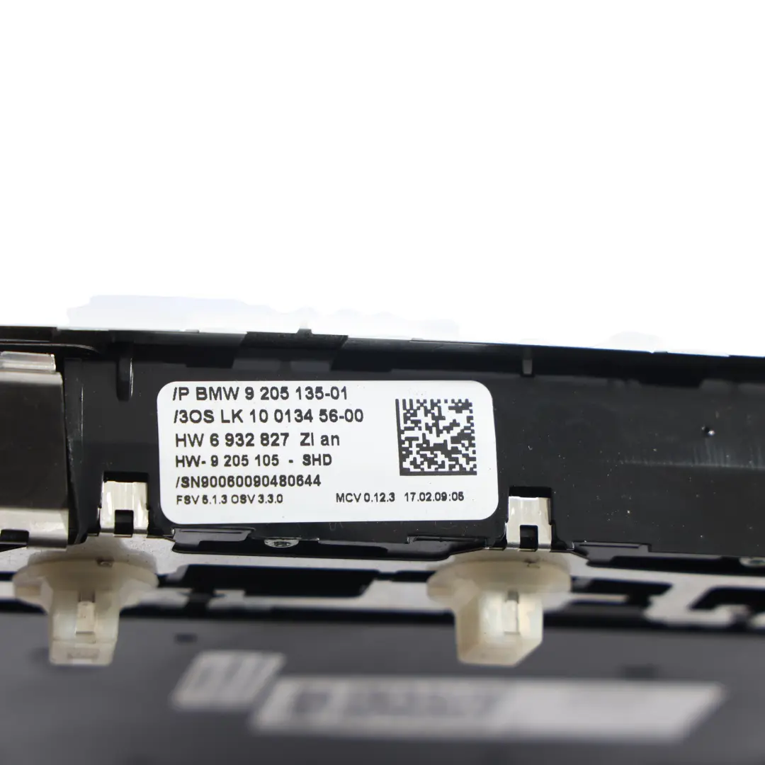 BMW E81 E82 E87 Roof Switch Unit Light Control Headliner Module Grey - SKU 9205135 - Part number 9205135