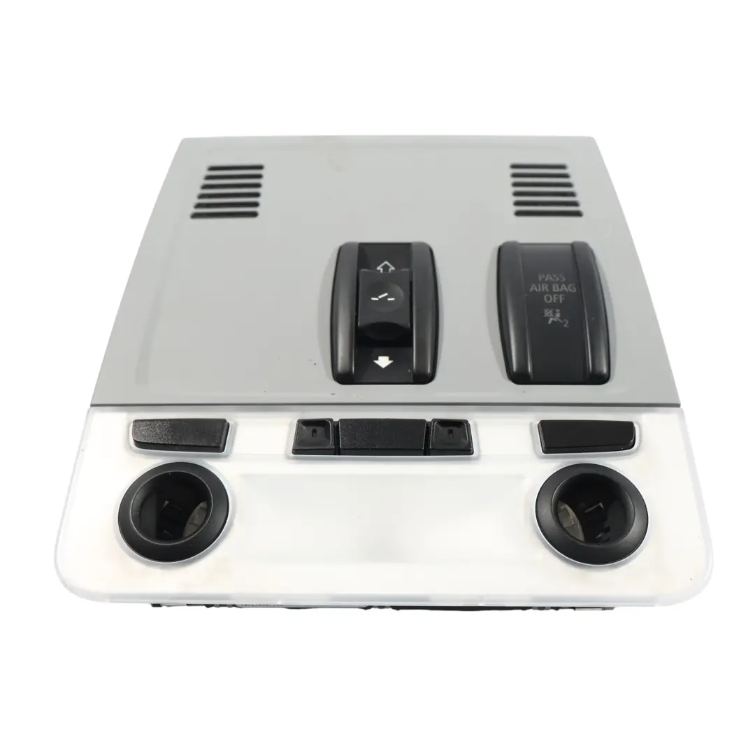 Roof Switch Unit Light Control Headliner Module Grey to BMW E81 E82 E87 with Part number 9205135 BMW E81 E82 E87 Roof Switch Unit Light Control Headliner Module Grey - SKU 9205135 - Part number 9205135