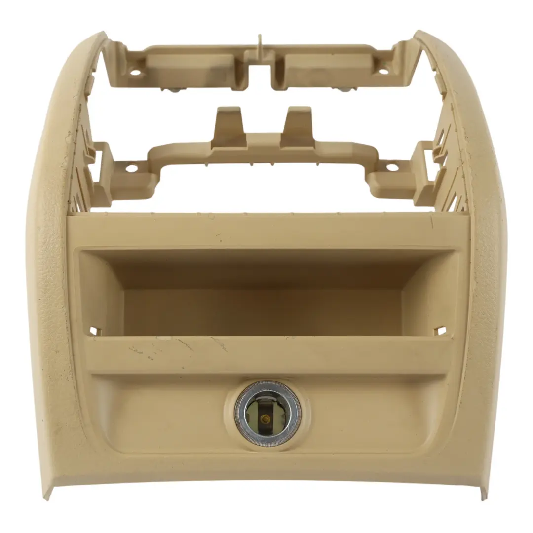 BMW F10 F11 LCI Rear Center Console Cover Trim Panel Storage Beige 9206664 - SKU 9206781-2 - Part number 9206781