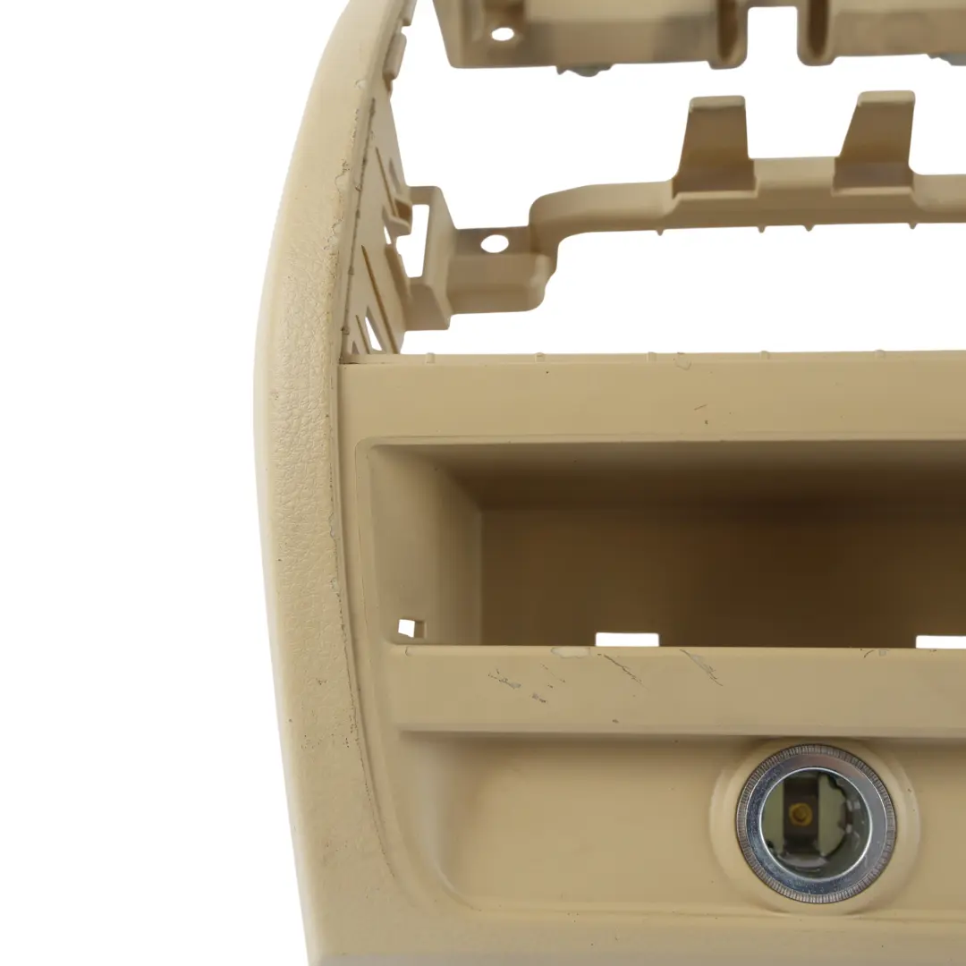 BMW F10 F11 LCI Rear Center Console Cover Trim Panel Storage Beige 9206664 - SKU 9206781-2 - Part number 9206781