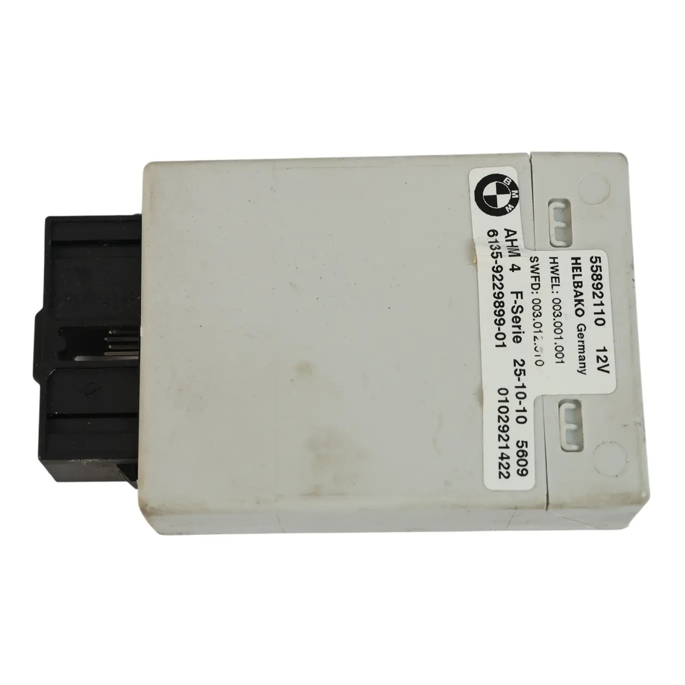 BMW F01 F01N F02 F10 Tow Bar Trailer Towing Control Module Unit AHM 4 9229899