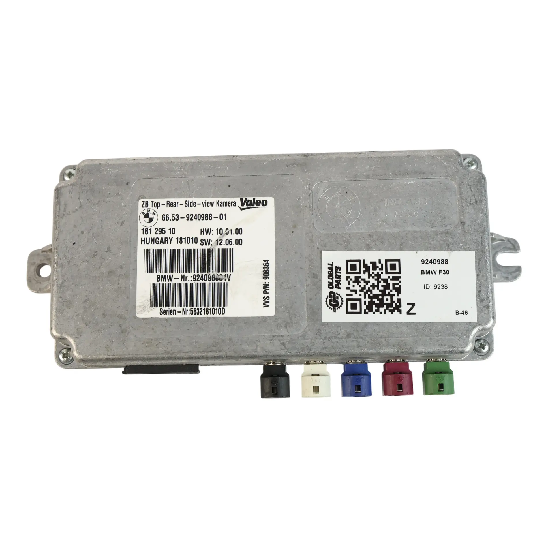 BMW F10 F11 F30 F32 F33 Moduł Sterownik Kamery Cofania Widok 360 9240988