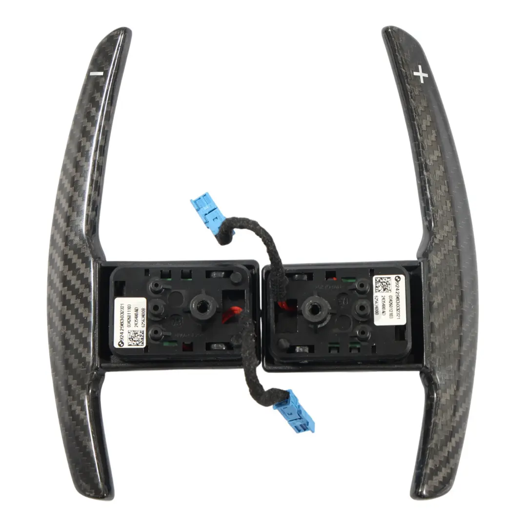 BMW F20 F21 F22 F30 F31 Palettes Changement Vitesse Volant Aspect Carbon 9242983 - SKU 9242983-SET1 - Numéro de pièce 9242983-SET1