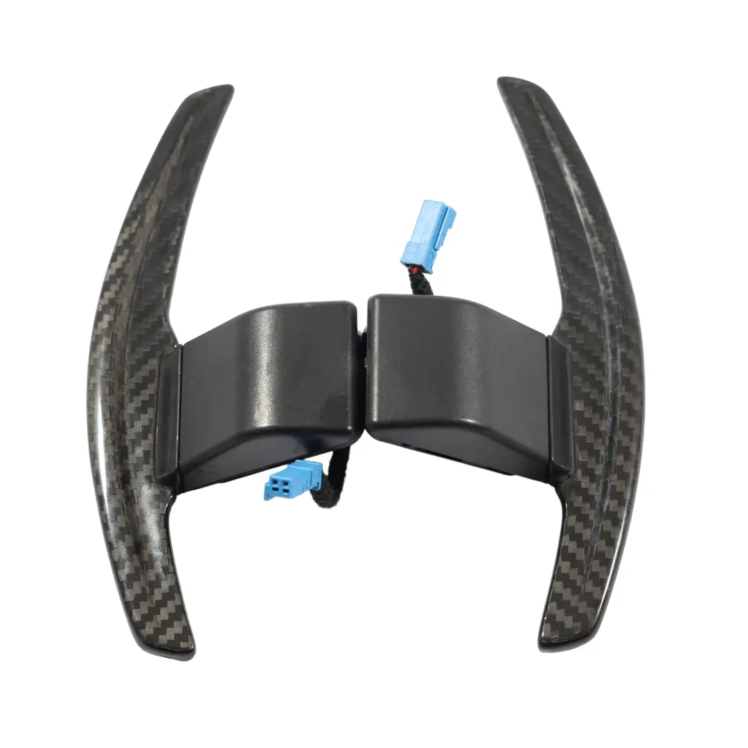 BMW F20 F21 F22 F30 F31 F32 Lenkrad Schaltwippen Carbon Look Set 9242983 - SKU 9242983-SET1 - Teilenummer 9242983-SET1