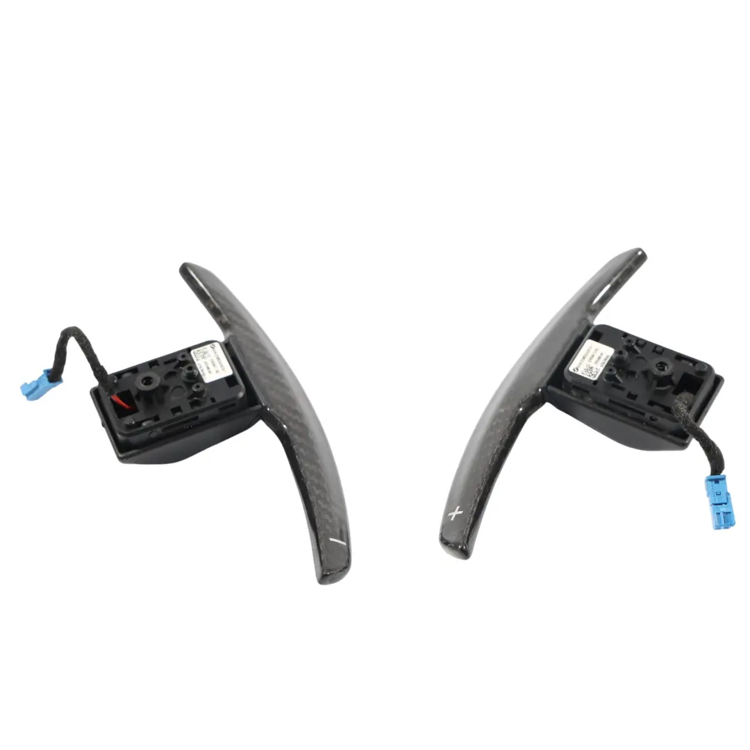 Juego De Levas De Cambio De Volante Carbono 9242983 para BMW F20 F21 F22 F30 F31 F32 con número de pieza 9242983-SET1 BMW F20 F21 F22 F30 F31 F32 Juego De Levas De Cambio De Volante Carbono 9242983 - SKU 9242983-SET1 - Número de pieza 9242983-SET1