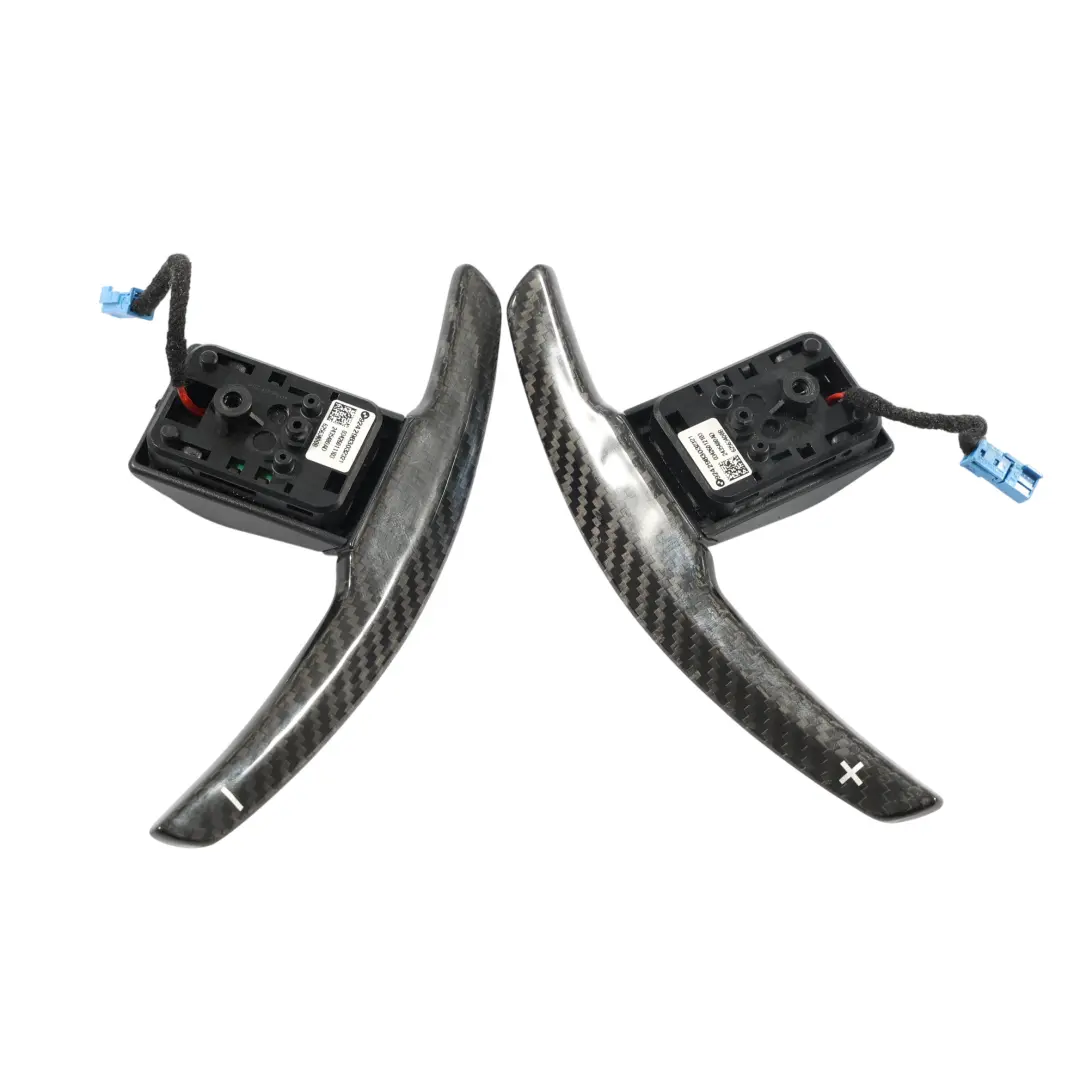 BMW F20 F21 F22 F30 F31 F32 Lenkrad Schaltwippen Carbon Look Set 9242983 - SKU 9242983-SET1 - Teilenummer 9242983-SET1