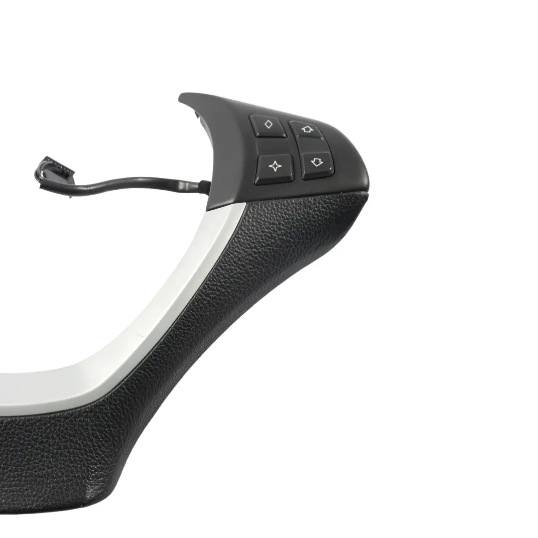 BMW X5 er E70 Sport Schalter Multifunktionslenkrad Silber Abdeckung 9133466 - SKU 9249142 - Teilenummer 9249142