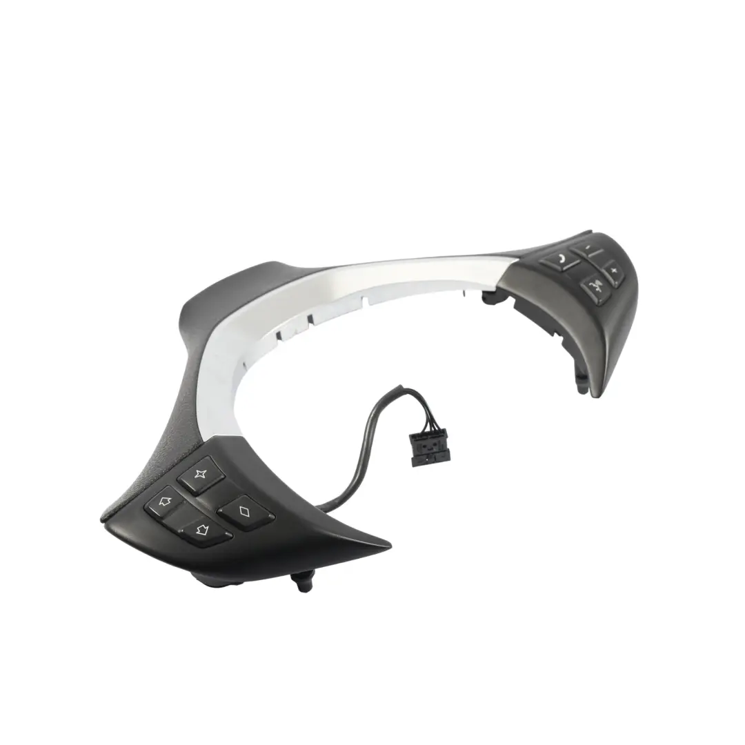 BMW X5 er E70 Sport Schalter Multifunktionslenkrad Silber Abdeckung 9133466 - SKU 9249142 - Teilenummer 9249142