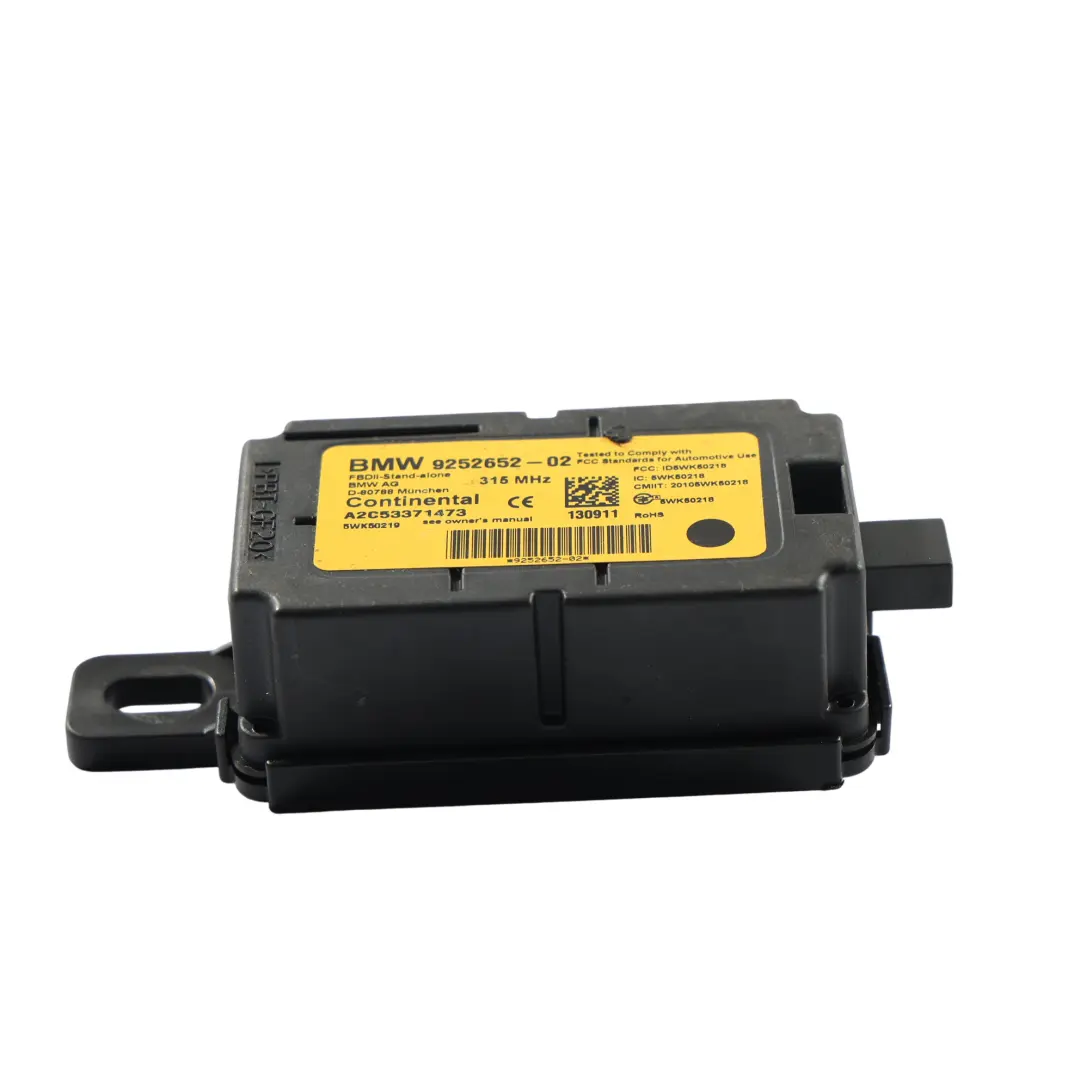 Récepteur De Télécommande Radio 315 Mhz 9252651 pour BMW F20 F21 F22 F30 F31 F32 à propos du numéro de pièce 6817933 BMW F20 F21 F22 F30 F31 F32 Récepteur De Télécommande Radio 315 Mhz 9252651 - SKU 9252652 - Numéro de pièce 6817933