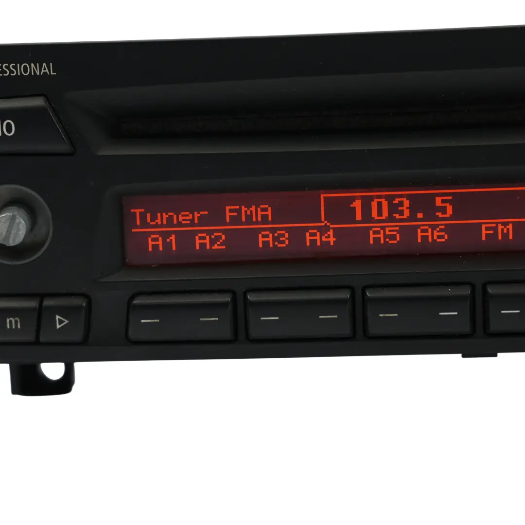  Radio CD BMW E87 E90 E91 LCI Unidad Reproductor Bluetooth Profesional - SKU 9258173-1 - Número de pieza 9258173