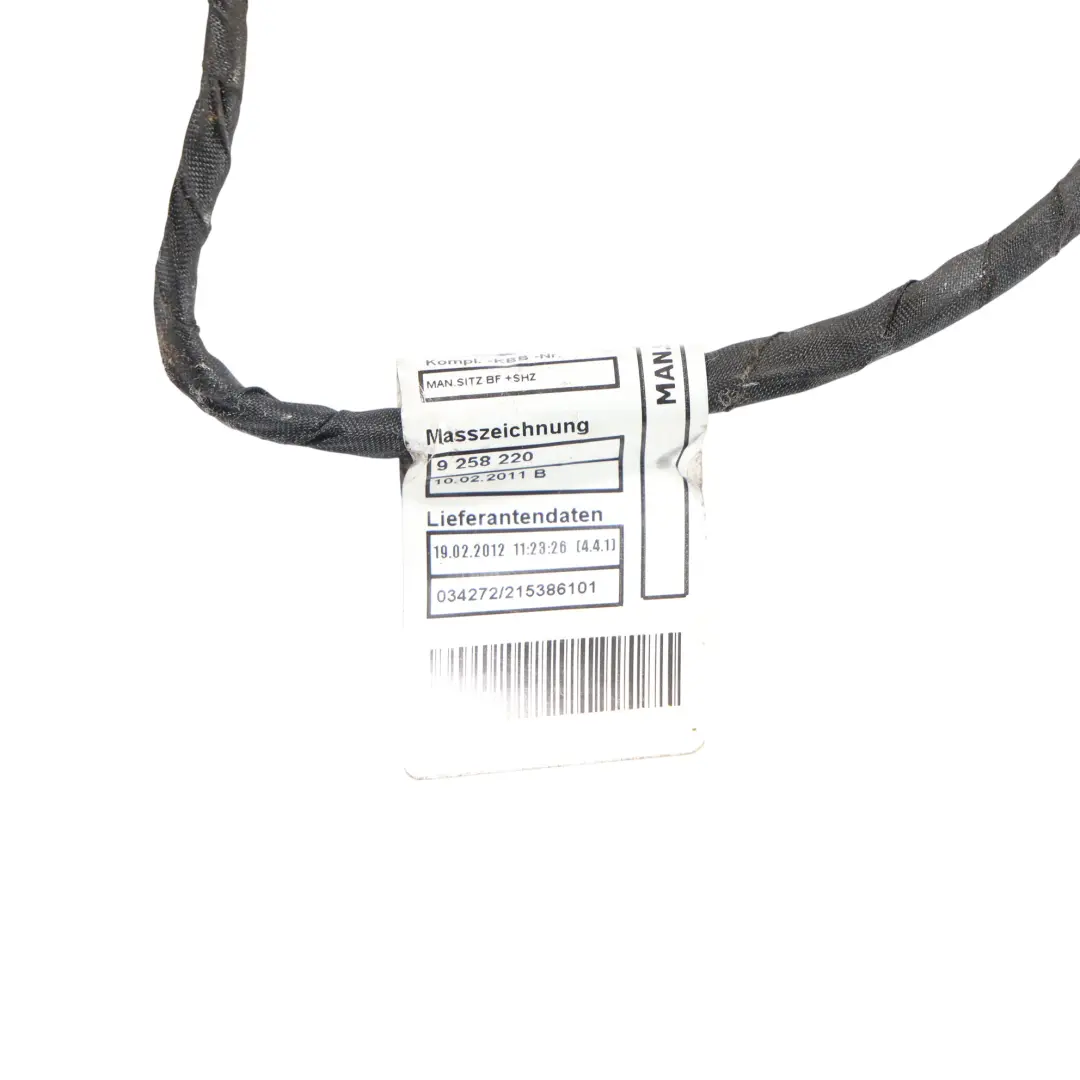 BMW X5 F15 Seat Wiring Loom Cable Connector Plug Front Right O/S - SKU 9264637 - Part number 9264637