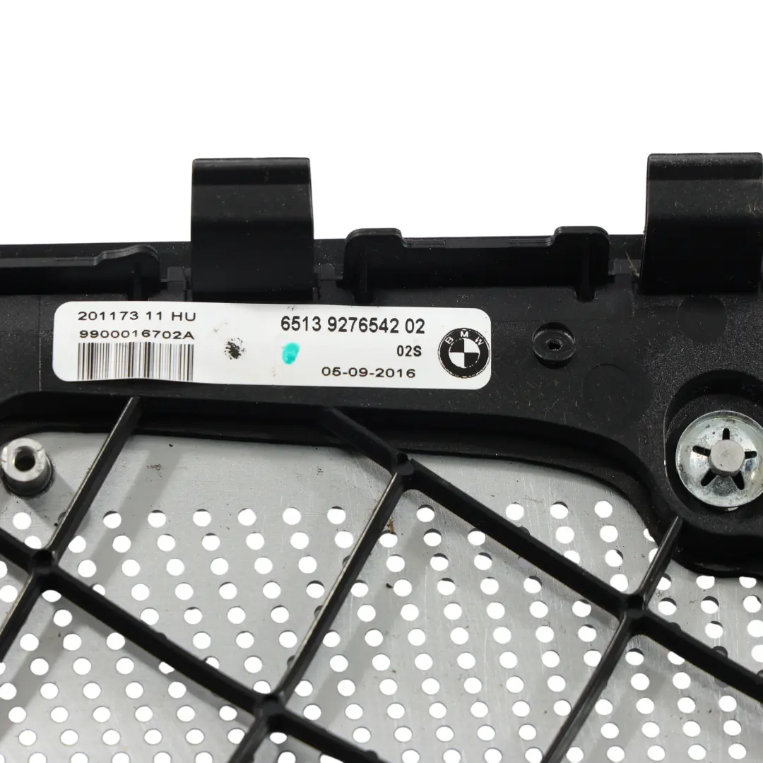 BMW F10 Hintere Paketablage Lautsprecher Abdeckung Bang&Olufsen Rechts - SKU 9276542 - Teilenummer 9276542