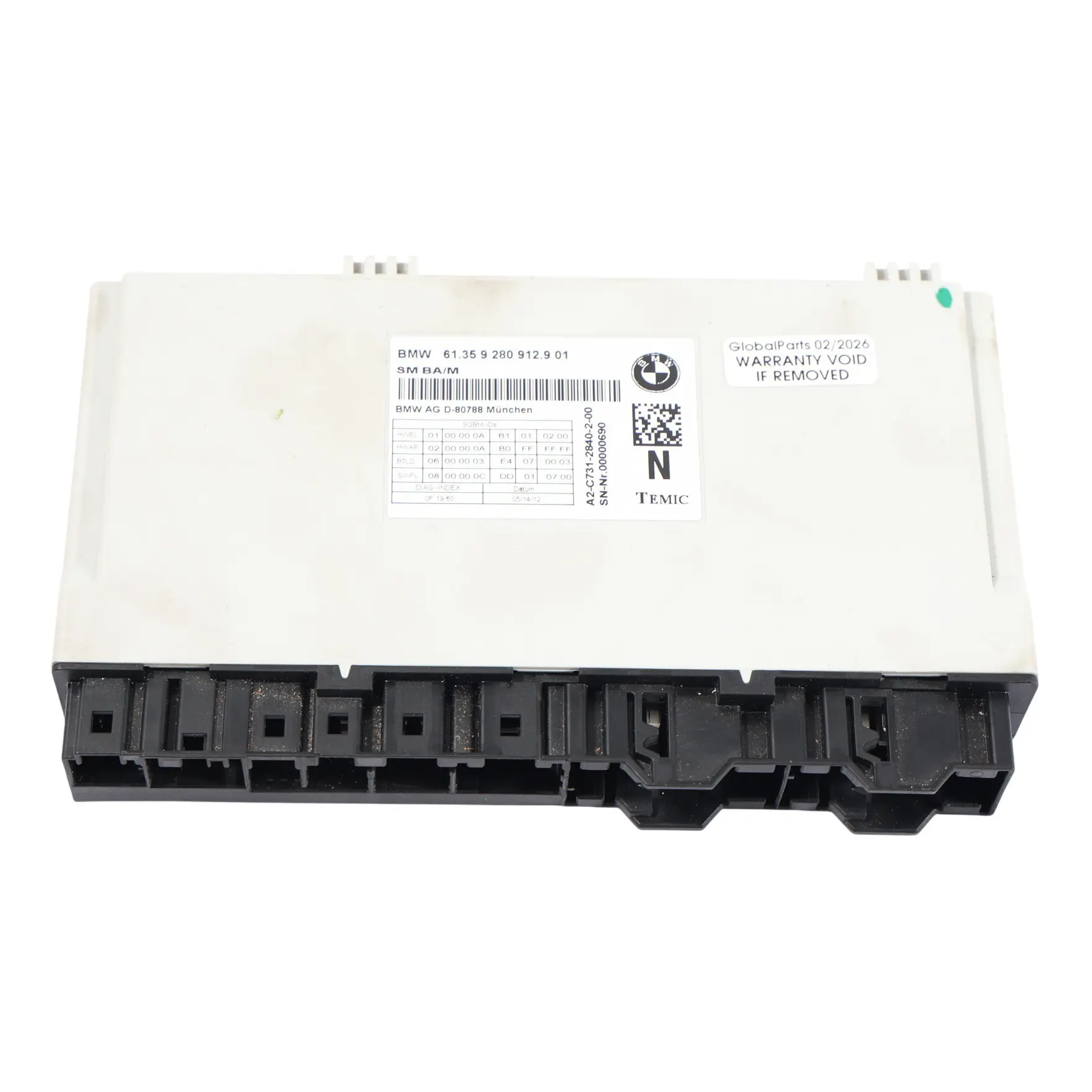 F10 F11 F20 F21 F30 F31 Unità Modulo Di Controllo Sedili Anteriori 9280912