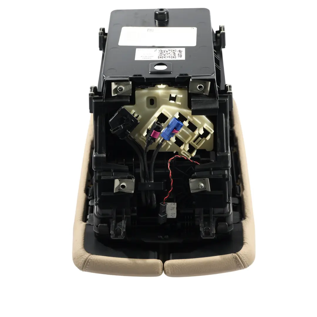 Apoyabrazos Cuero Canberrageige Frente Medio para BMW X5 F15 X6 F16 con número de pieza 9285083 BMW X5 F15 X6 F16 Apoyabrazos Cuero Canberrageige Frente Medio - SKU 9285083 - Número de pieza 9285083