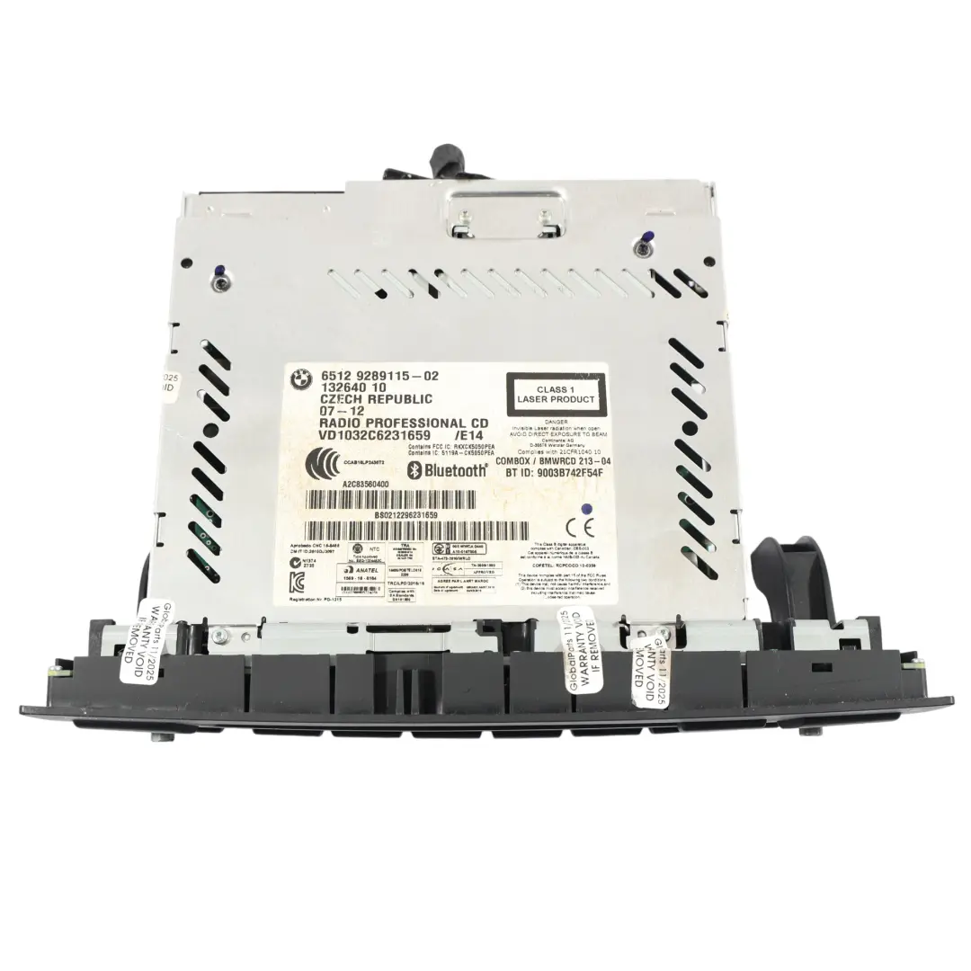 Autoradio Professionnel CD Bluetooth pour BMW E81 E87 E90 E91 LCI à propos du numéro de pièce 9289115 BMW E81 E87 E90 E91 LCI Autoradio Professionnel CD Bluetooth - SKU 9289115-1 - Numéro de pièce 9289115