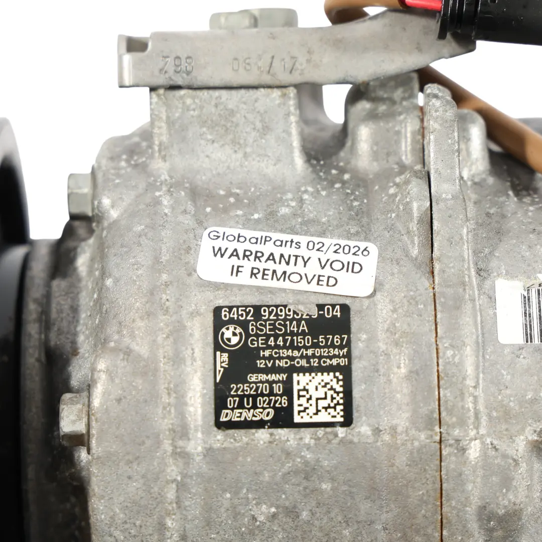 Kompresor Sprężarka Klimatyzacji do BMW F20 F21 F30 F31 LCI o numerze 9299329 BMW F20 F21 F30 F31 LCI Kompresor Sprężarka Klimatyzacji - SKU 9299329-1 - Numer Części 9299329