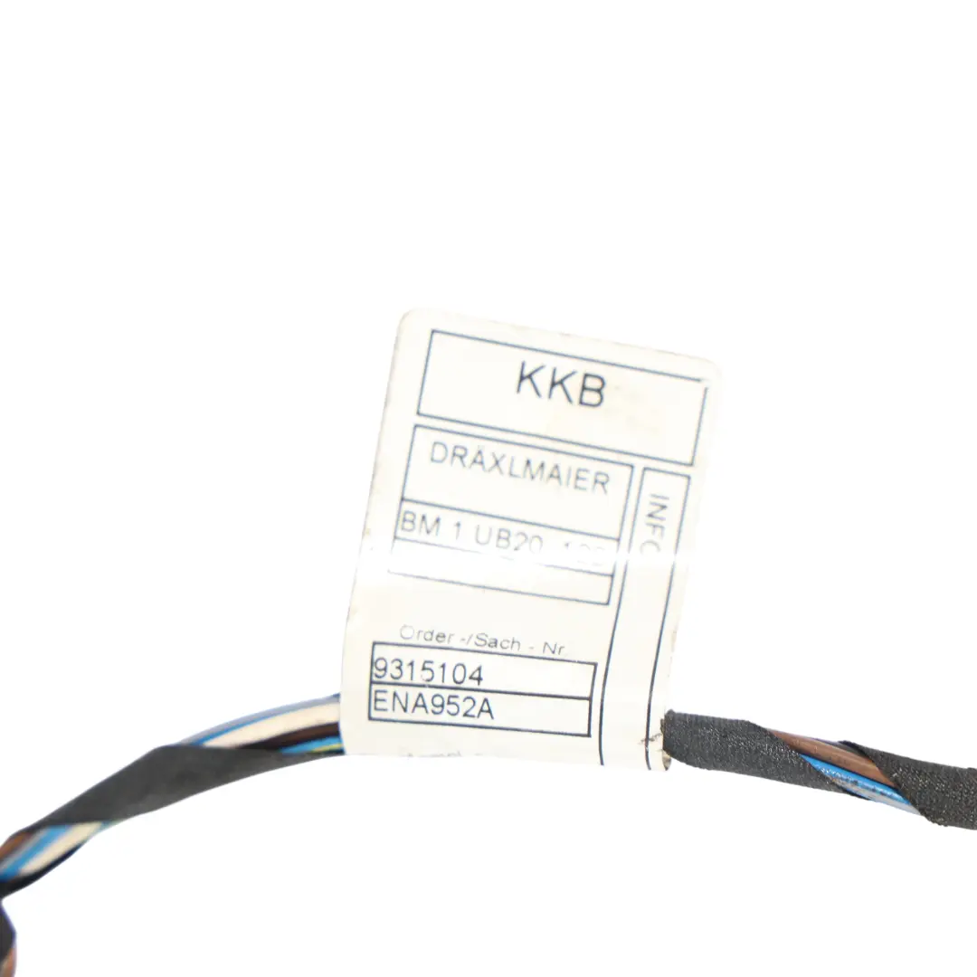 BMW X3 F25 X4 F26 Kabelbaum Tür Vorne Fahrer - SKU 9315104 - Teilenummer 9315104