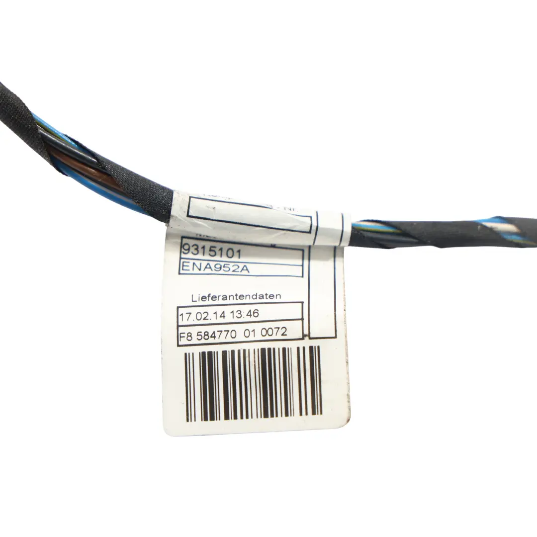 BMW X3 F25 X4 F26 Faisceau Câblage Porte Avant Conducteur - SKU 9315104 - Numéro de pièce 9315104