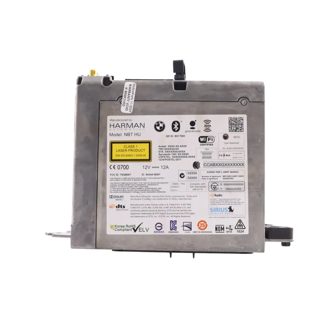 Navigations Modul BMW F10 F20 F22 F30 F32 Navi DAB Headunit Hoch für mit Teilenummer 9318750 Navigations Modul BMW F10 F20 F22 F30 F32 Navi DAB Headunit Hoch - SKU 9318750-1 - Teilenummer 9318750