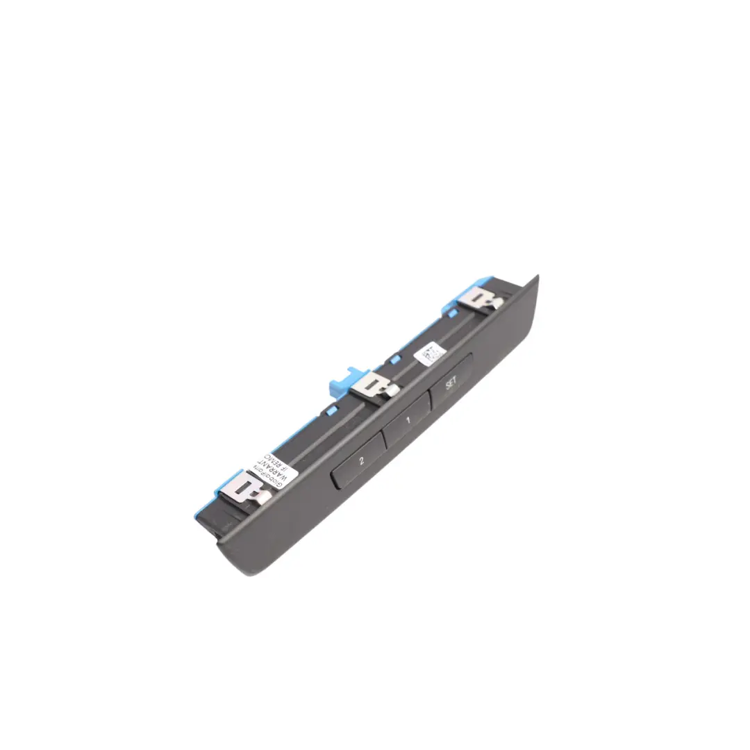 Memory Seat Control Panel Switch Buttons to BMW F07 F10 F11 Electric with Part number 9361241 BMW F07 F10 F11 Electric Memory Seat Control Panel Switch Buttons - SKU 9361241 - Part number 9361241