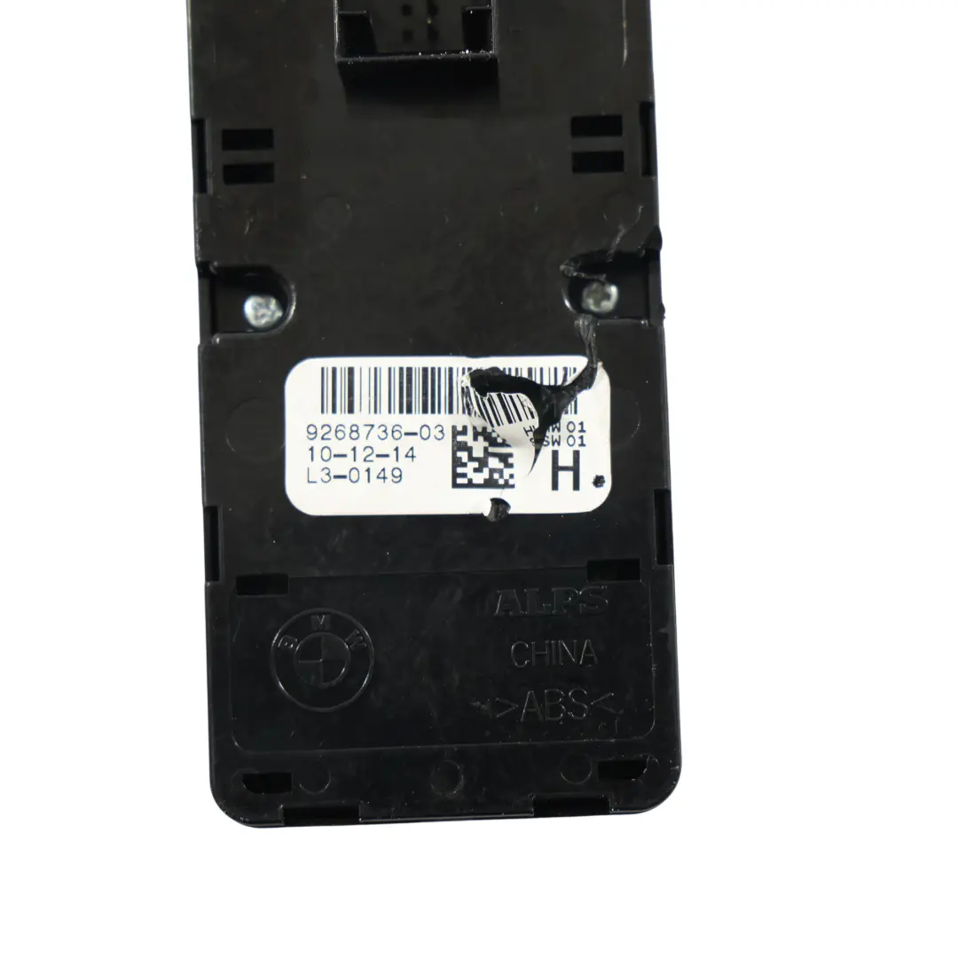 BMW F34 GT Window Lifter Switch Driver's Door Control Module Unit - SKU 9362120-1 - Part number 9362120