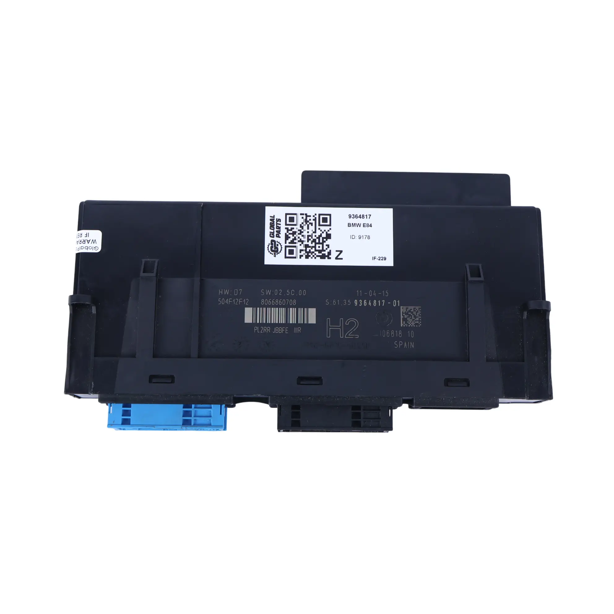 BMW X1 E84 ECU Body Comfort Control Module Junction Box PL2RR JBBFE IIIR 9364817