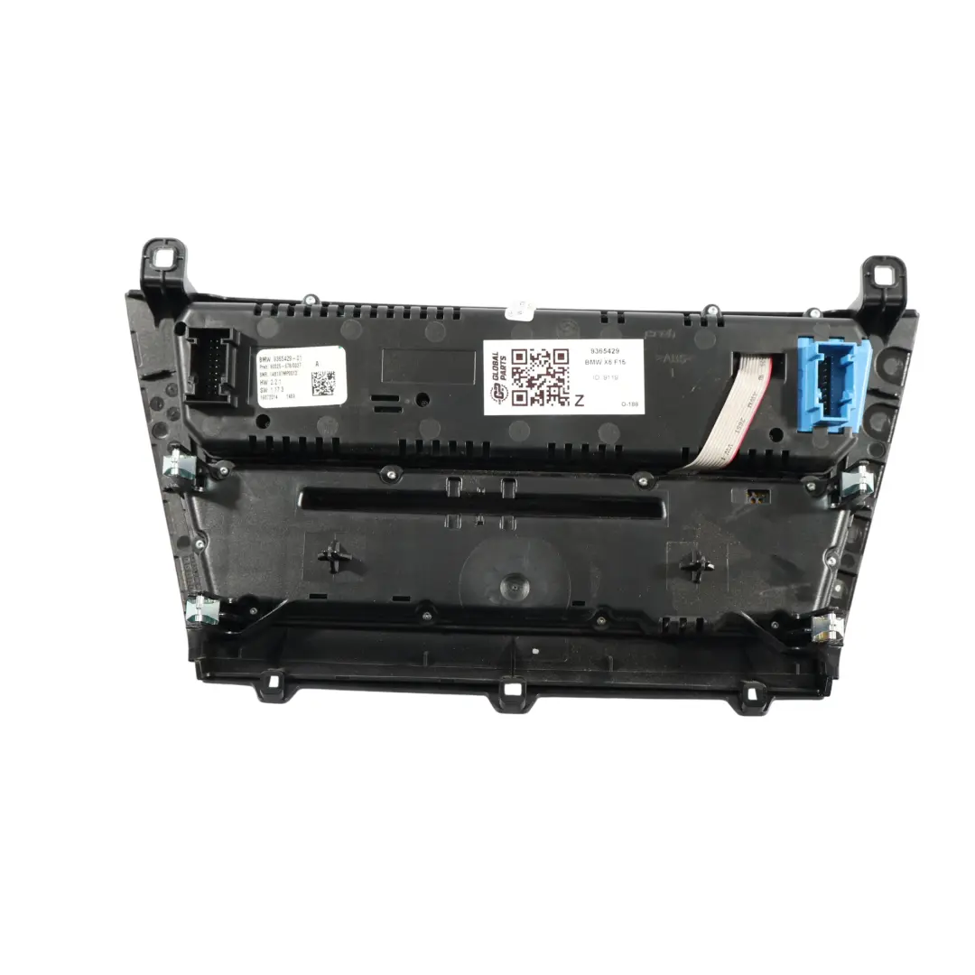 Radio Heizung Klimaanlage Kontrollfeld Schalter für BMW X5 F15 mit Teilenummer 9365429 BMW X5 F15 Radio Heizung Klimaanlage Kontrollfeld Schalter - SKU 9365429 - Teilenummer 9365429