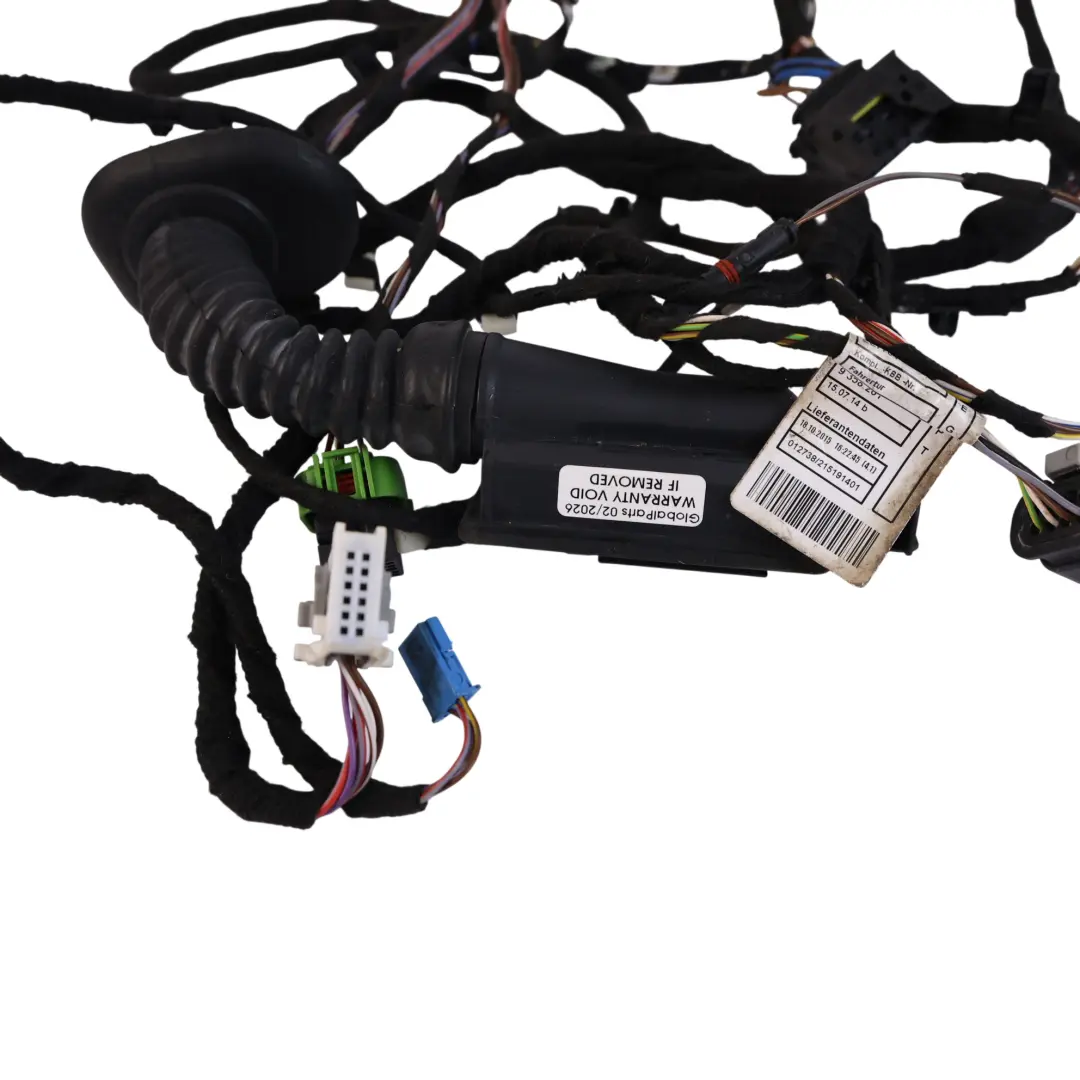 Mini F56 Door Wiring Cable Wire Loom Harness Front Left N/S 19344411 - SKU 9375873 - Part number 9375873