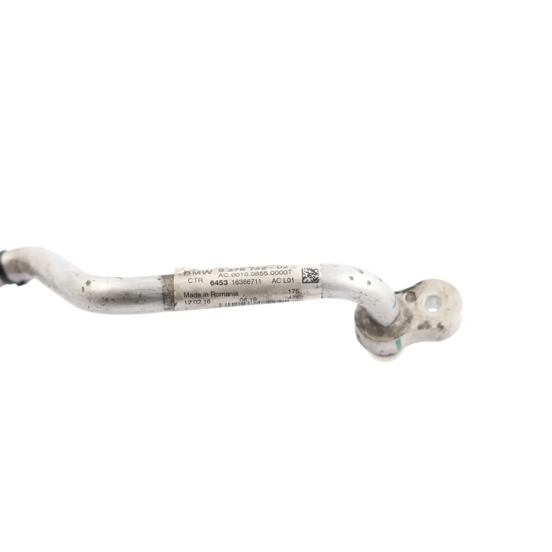A/C Air Condition Pressure Hose Assy Pipe Line to BMW 6 F07 F10 F12 LCI with Part number 9376742 BMW 6 F07 F10 F12 LCI A/C Air Condition Pressure Hose Assy Pipe Line - SKU 9376742 - Part number 9376742